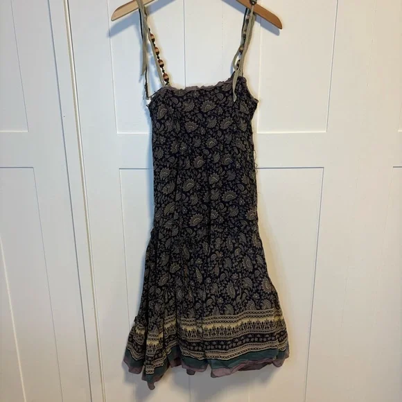 Tocca Sundress Floral Boho Size 4 Cotton - Picture 2 of 9